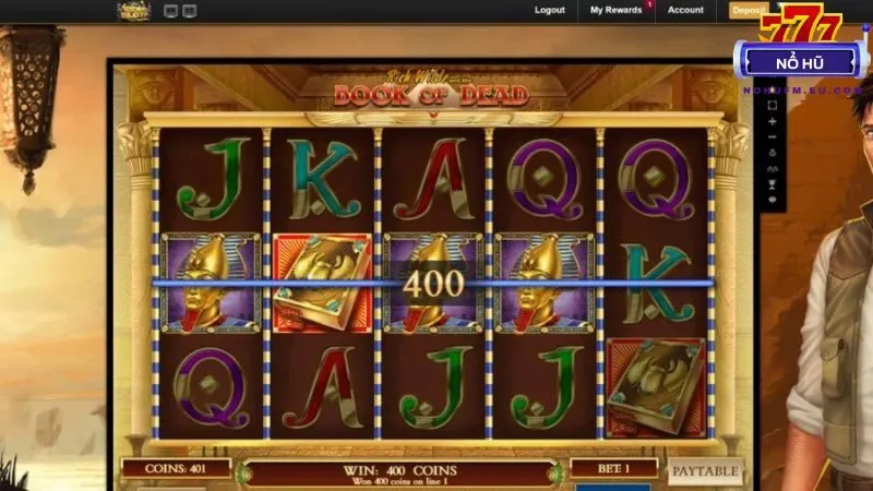 Book of Dead mang trải nghiệm phiêu lưu Ai Cập, jackpot hấp dẫn liên tục