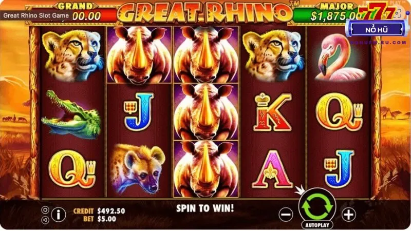 Great Rhino Megaways mang trải nghiệm hoang dã, Megaways độc đáo